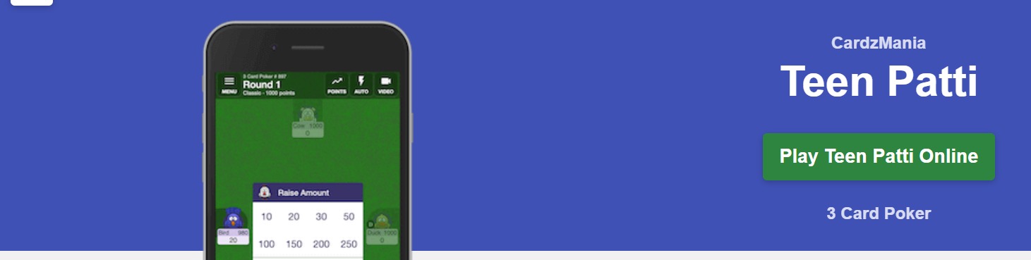 teen patti cardz mania